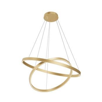 Lustră LED Rim alamă Maytoni, D80, 84W
