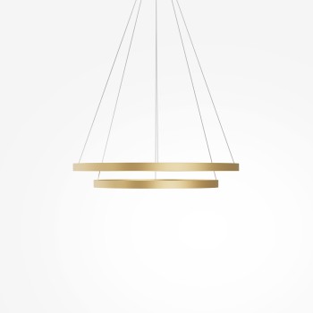 Lustră LED Rim alamă Maytoni, D80, 84W