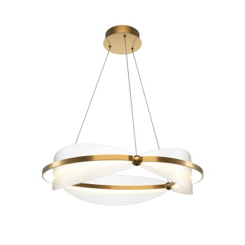 Lustră LED Breeze alamă Maytoni, D60, 45W