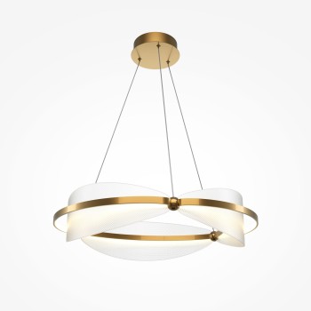 Lustră LED Breeze alamă Maytoni, D60, 45W
