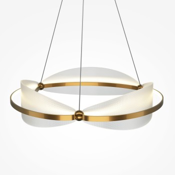 Lustră LED Breeze alamă Maytoni, D60, 45W