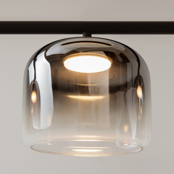 Lustră LED Spirito negru Maytoni, H220, 14W