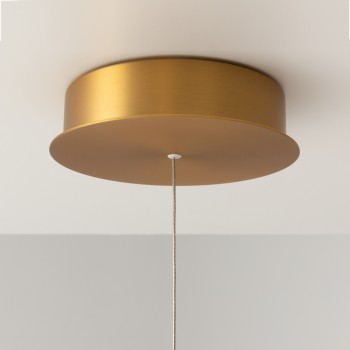 Lustră LED Tau auriu Maytoni, 30W