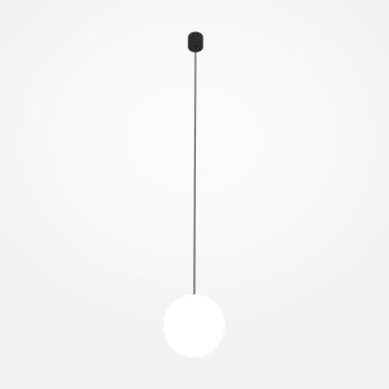 Pendul LED Luna negru Maytoni, D20, 5W