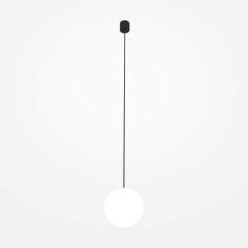 Pendul LED Luna negru Maytoni, D20, 5W