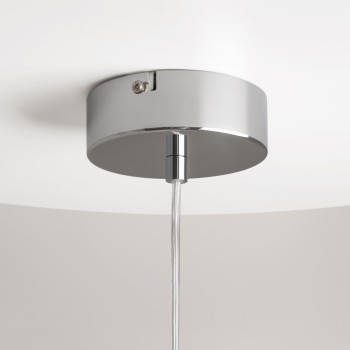 Pendul LED Drop crom Maytoni, D12, 16W