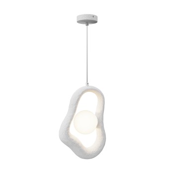 Pendul Opus alb Maytoni, H340, 1xG9