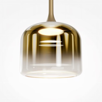 Pendul LED Spirito auriu Maytoni, D26, 12W