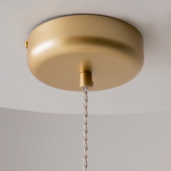 Pendul LED Spirito auriu Maytoni, D26, 12W