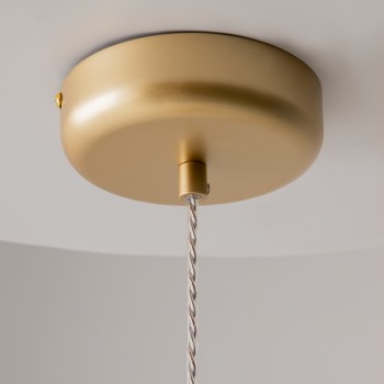 Pendul LED Spirito auriu Maytoni, D26, 12W