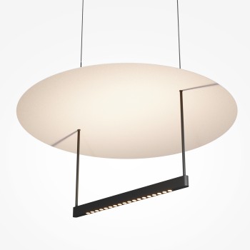 Lustră LED Ambience negru Maytoni, D60, 30W