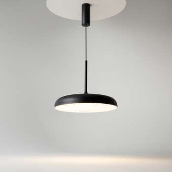 Pendul LED Gerhard negru Maytoni, D40, 26W