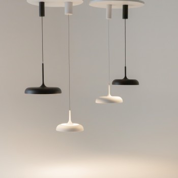 Pendul LED Gerhard negru Maytoni, D40, 26W