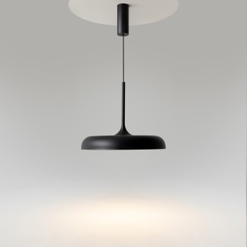 Pendul LED Gerhard negru Maytoni, D40, 26W
