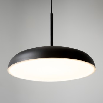 Pendul LED Gerhard negru Maytoni, D40, 26W