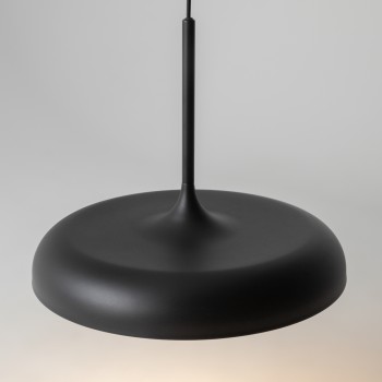 Pendul LED Gerhard negru Maytoni, D40, 26W