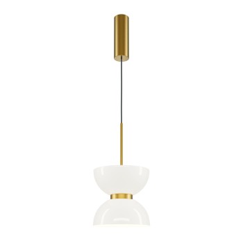 Pendul LED Kyoto auriu Maytoni, D22, 11W