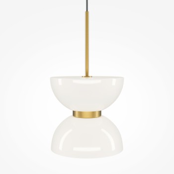 Pendul LED Kyoto auriu Maytoni, D22, 11W