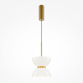 Pendul LED Kyoto auriu Maytoni, D22, 11W