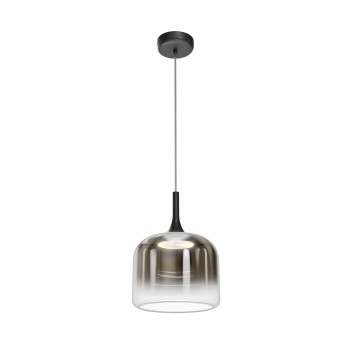Pendul LED Spirito negru Maytoni, D26, 12W