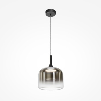 Pendul LED Spirito negru Maytoni, D26, 12W