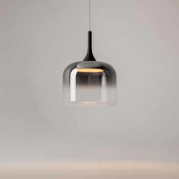 Pendul LED Spirito negru Maytoni, D26, 12W