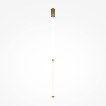 Pendul LED Ray auriu Maytoni, D3, 20W
