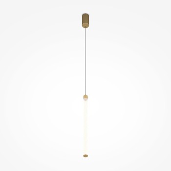 Pendul LED Ray auriu Maytoni, D3, 20W