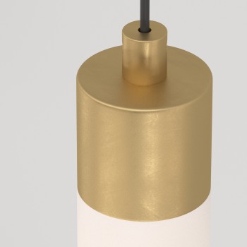 Pendul LED Ray auriu Maytoni, D3, 20W