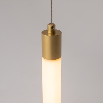 Pendul LED Ray auriu Maytoni, D3, 20W