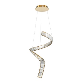 Pendul LED Krone alamă Maytoni, D45, 48W