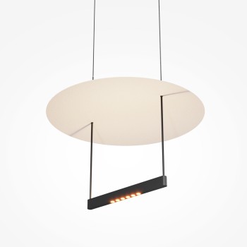 Lustră LED Ambience negru Maytoni, D42, 23W