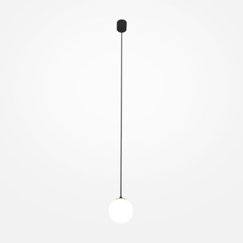 Pendul LED Luna negru Maytoni, D10, 5W