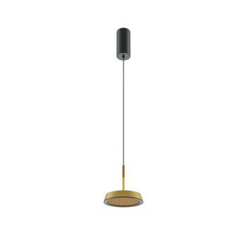 Pendul LED El negru Maytoni, D15, 12W, gold