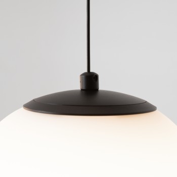 Pendul LED Twins negru Maytoni, D20, 26W