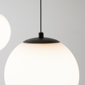 Pendul LED Twins negru Maytoni, D20, 26W