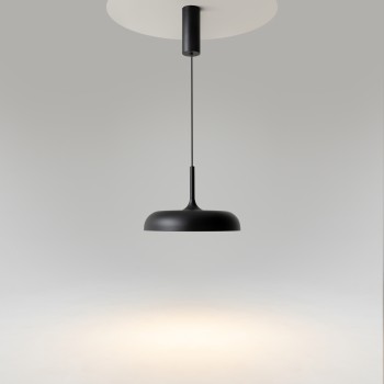 Pendul LED Gerhard negru Maytoni, D30, 19W