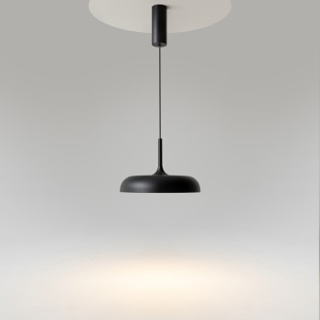 Pendul LED Gerhard negru Maytoni, D30, 19W