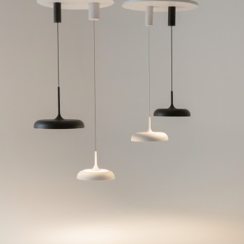 Pendul LED Gerhard negru Maytoni, D30, 19W
