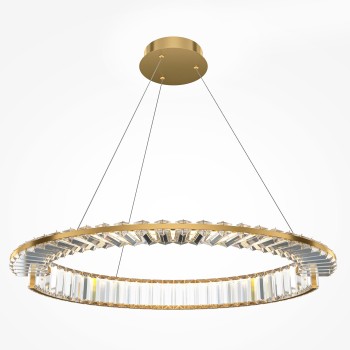 Pendul LED Krone alamă Maytoni, D62, 36W