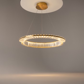 Lustră LED Krone alamă Maytoni, D62, 36W