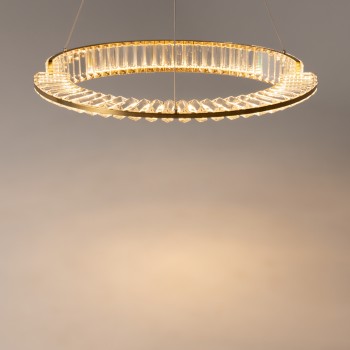 Pendul LED Krone alamă Maytoni, D62, 36W