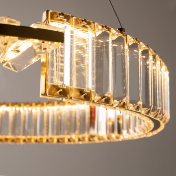 Lustră LED Krone alamă Maytoni, D62, 36W