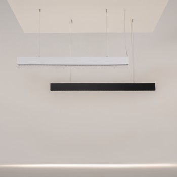 Lustră LED Points alb Maytoni, H280, 40W