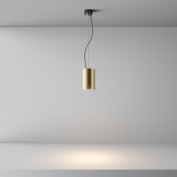 Pendul LED Efir auriu mat Maytoni, D10, 33W