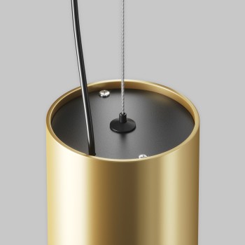 Pendul LED Efir auriu mat Maytoni, D10, 33W