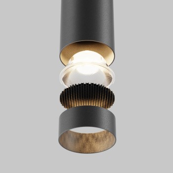 Pendul LED Focus LED negru Maytoni, D5, 12W