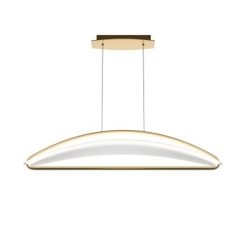 Lustră LED Breeze alamă Maytoni, H325, 34W