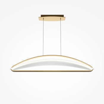 Lustră LED Breeze alamă Maytoni, H325, 34W