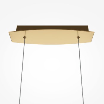 Lustră LED Breeze alamă Maytoni, H325, 34W